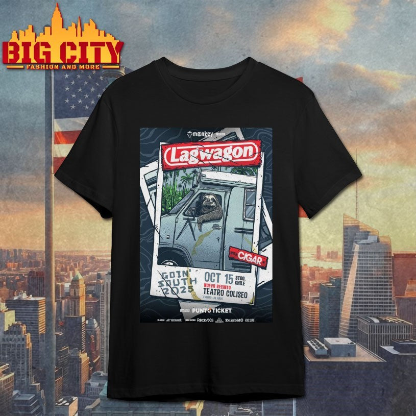 Lagwagon October 15 2025 Teatro Coliseo In Santiago Chile Poster Shirt