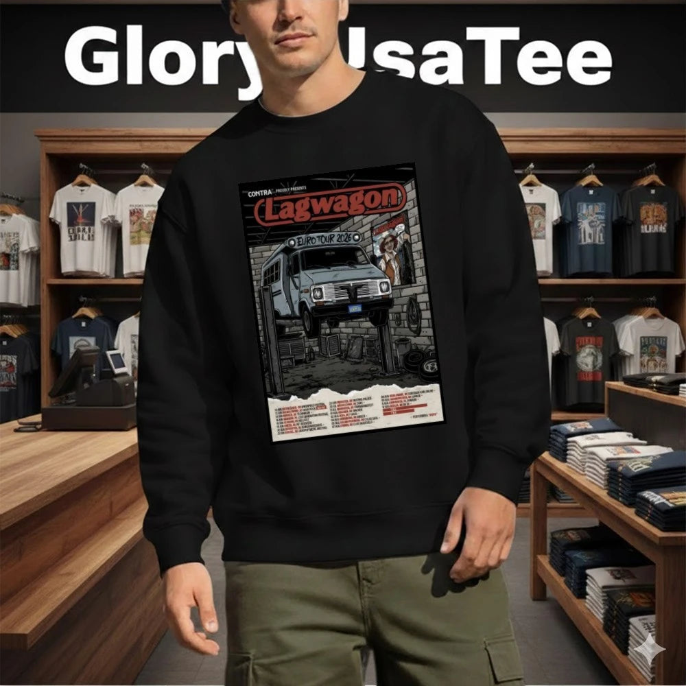 Lagwagon Tour European 2026 Poster Shirt