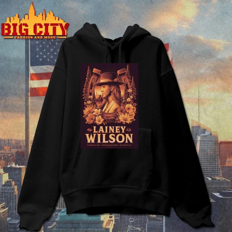 Lainey Wilson Oct 10 2025 Madison Square Garden In New York NY Poster shirt