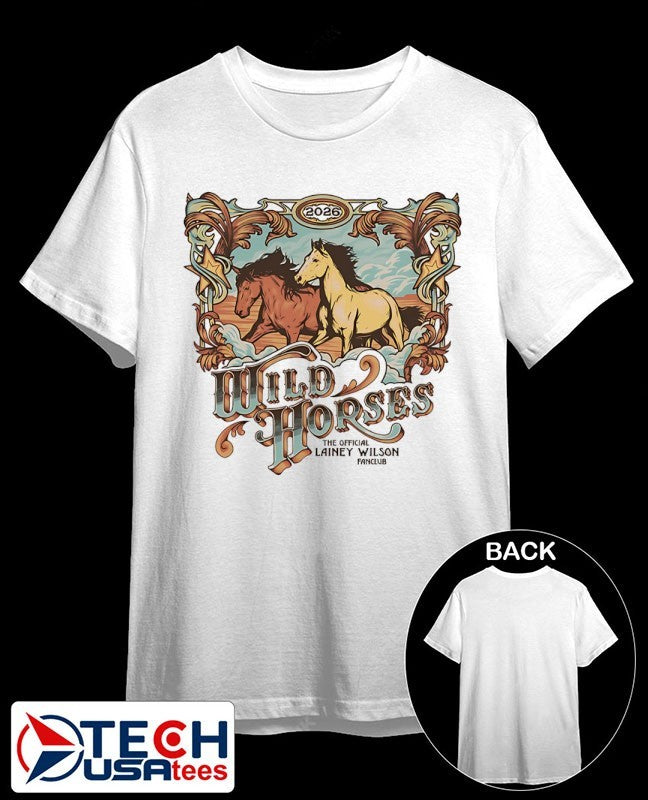 Lainey Wilson Wild Horses Fan Club 2026 shirt