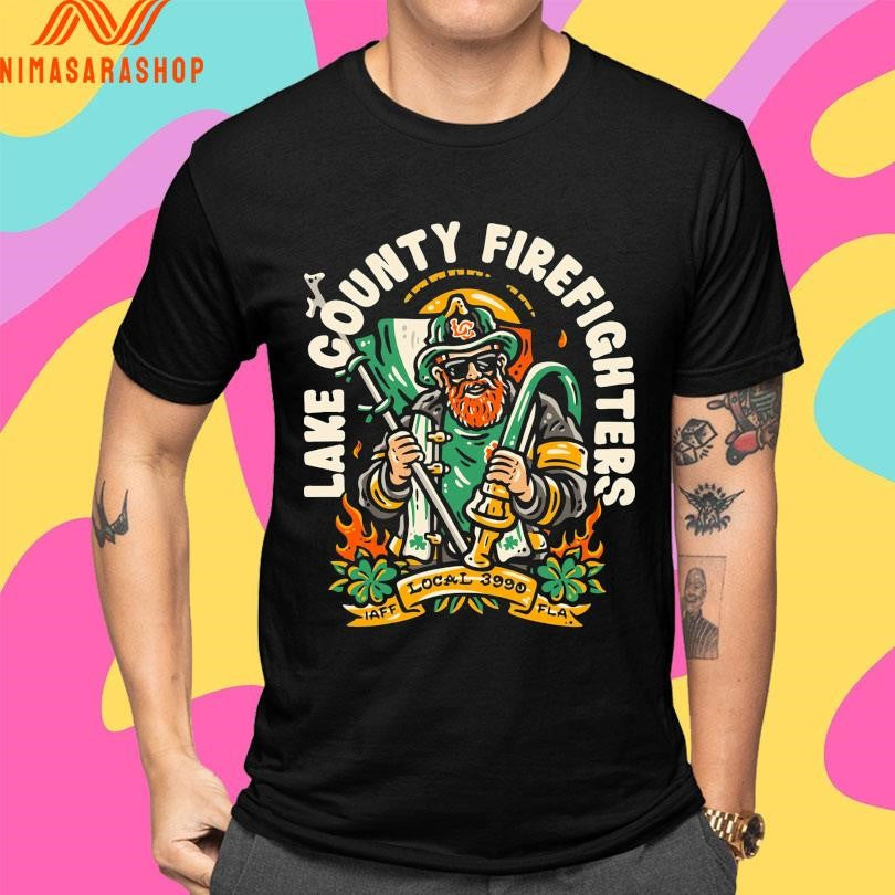 Lake County Firefighters Local 3990 Iaff Fla Shirts