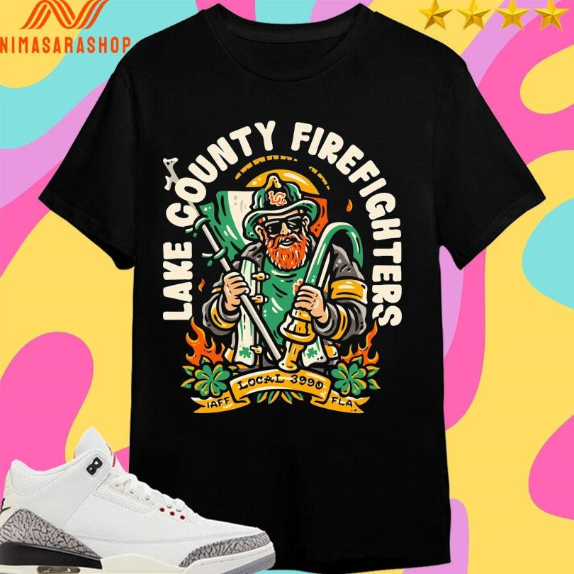 Lake County Firefighters Local 3990 Iaff Fla Shirts