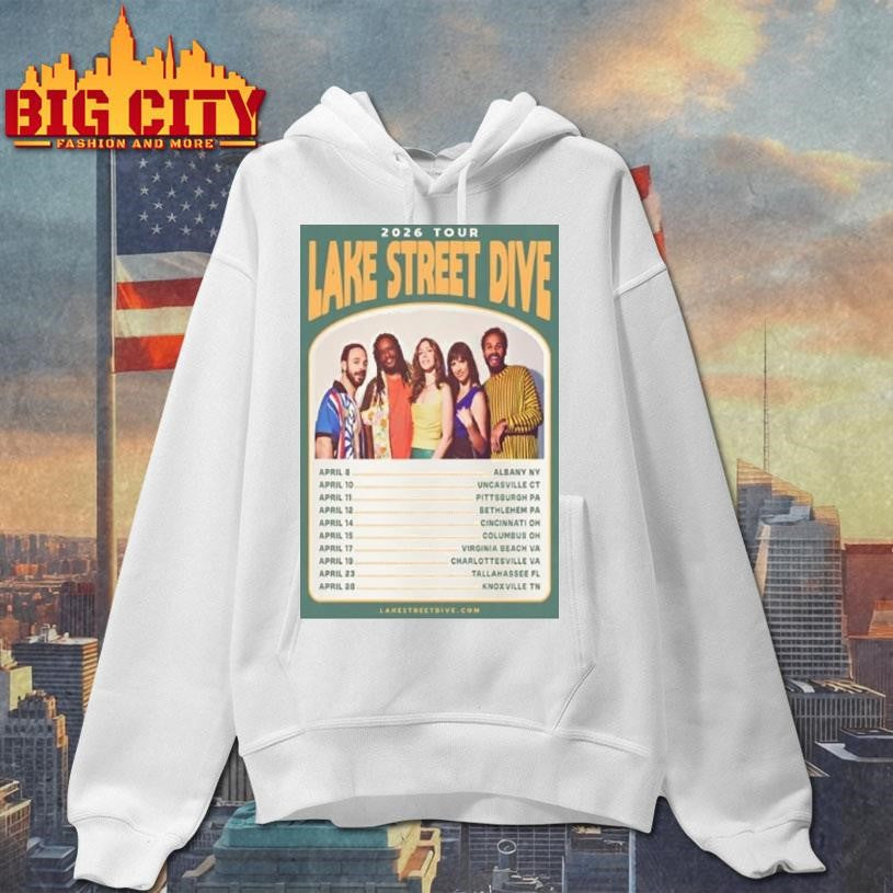 Lake Street Dive April Tour Event 2026 Shirt