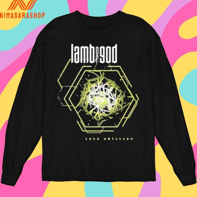 Lamb Of God Into Oblivion Hexagon Shirts