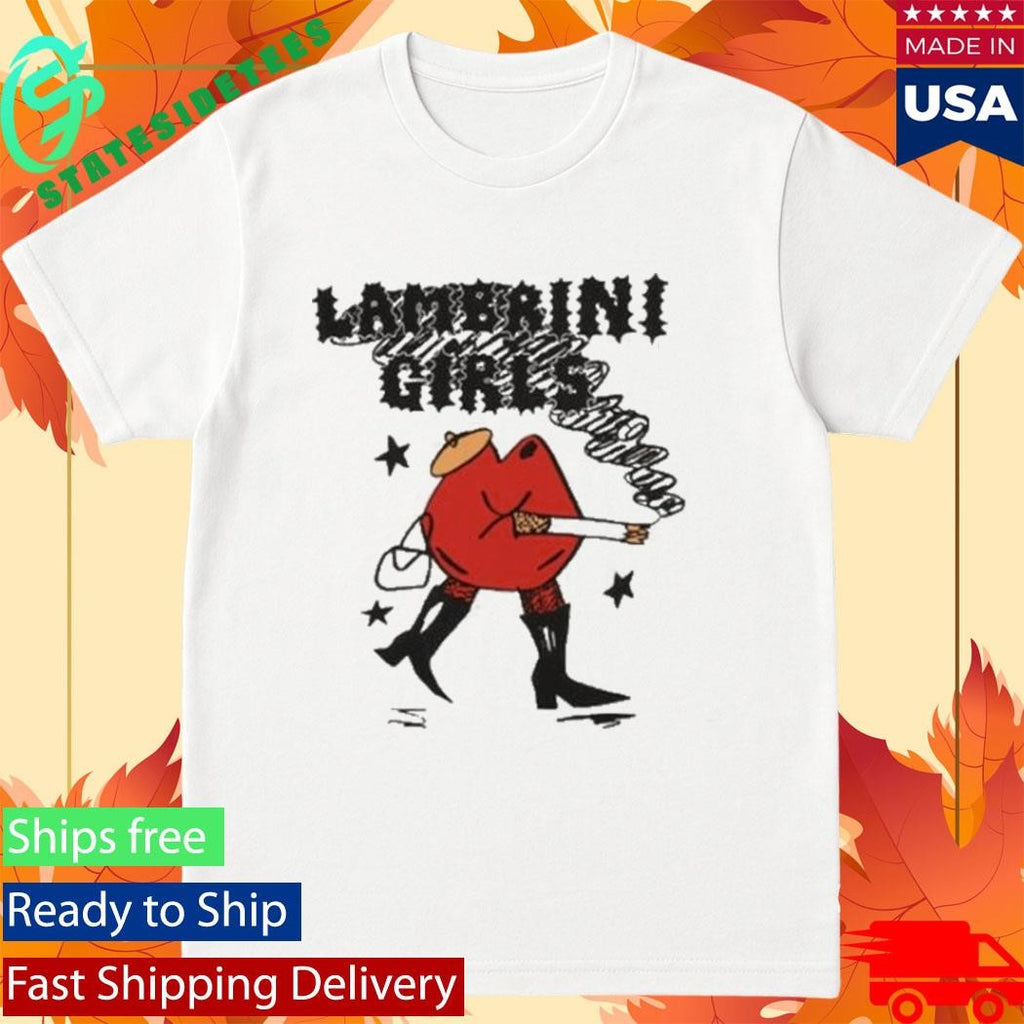 Lambrini Girls Lips Smoke Shirt