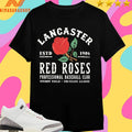 Lancaster Red Roses Professional Baseball Club Stumpf Field Tri-State League Estd 1906 Shirts