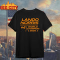 Lando Norris 2025 World Champion F1 Shirt