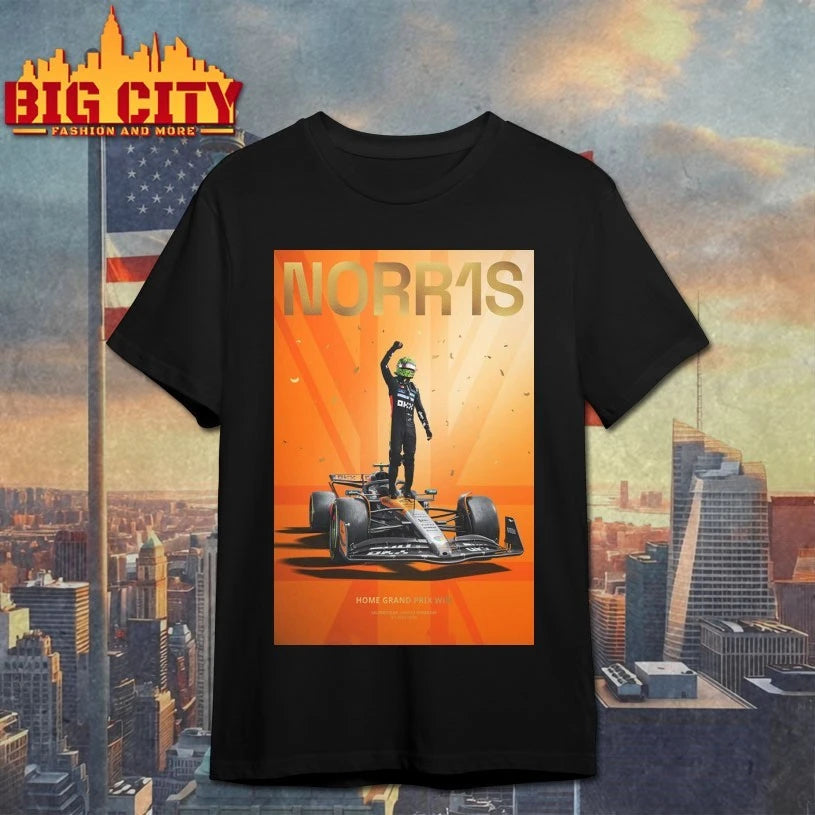 Lando Norris Silverstone First Home Victory 2025 Poster shirt