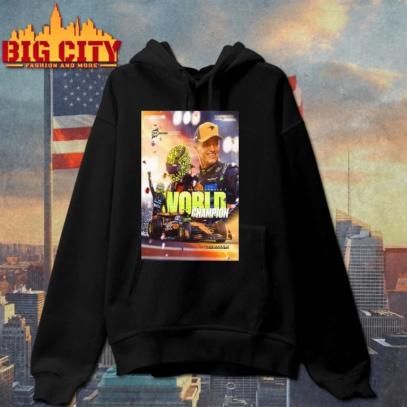 Lando Norris World Champion Formula One 2025 Poster shirt