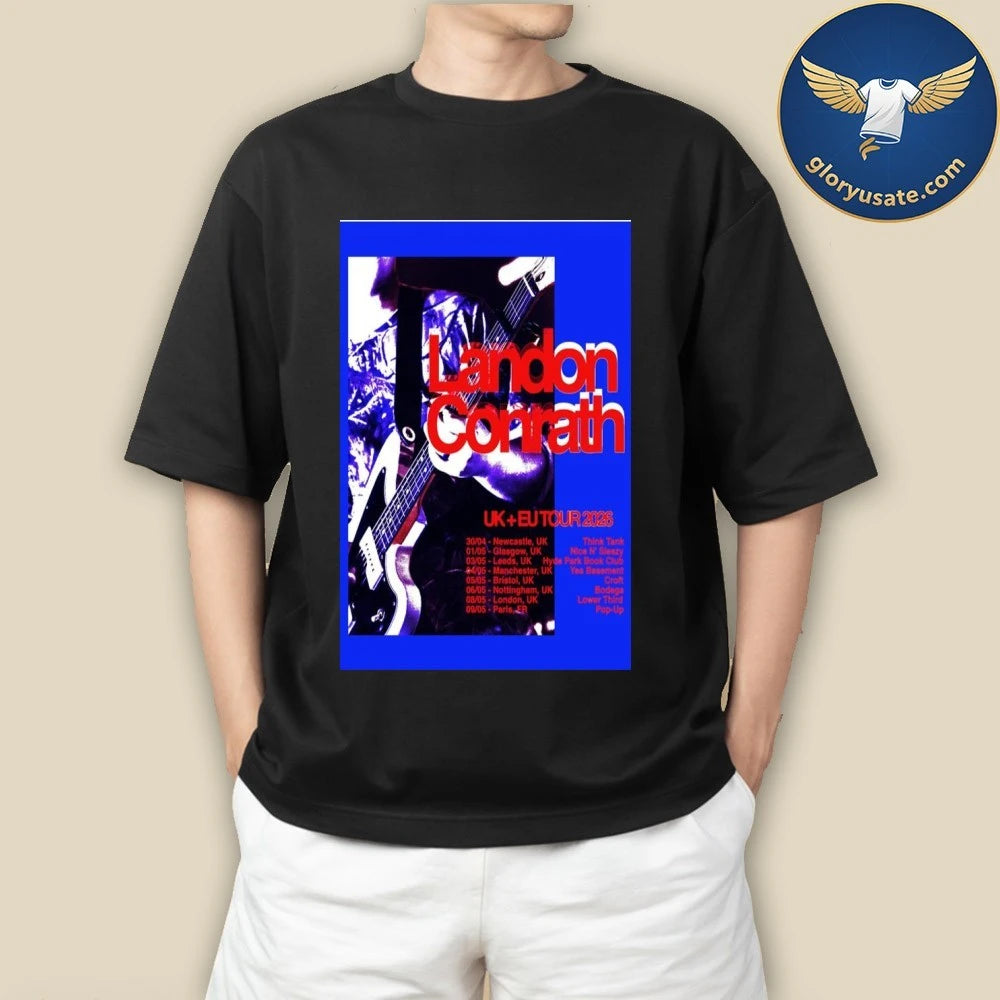 Landon Conrath UK &amp; Europe Tour 2026 Poster Shirt