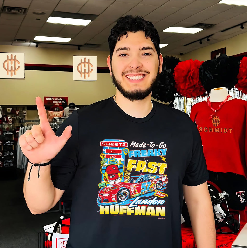 Landon Huffman Sheetz Made-to-Go Freaky Fast Racing shirt