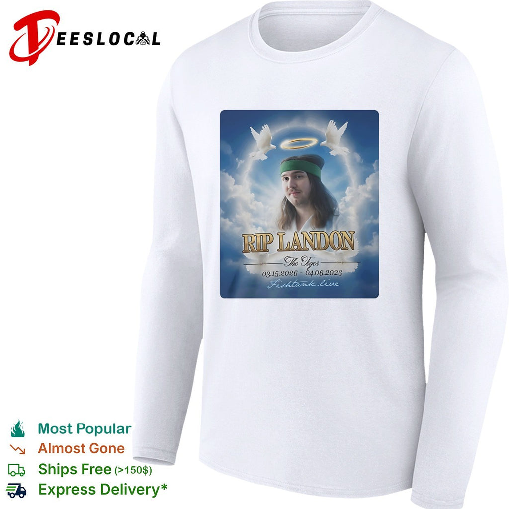 Landon the Tiger doves rip 03 15 2026 04 06 2026 Fishtank live shirt