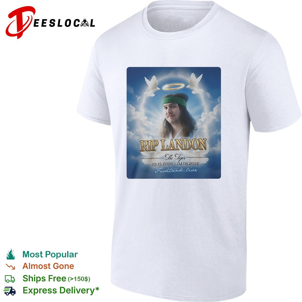 Landon the Tiger doves rip 03 15 2026 04 06 2026 Fishtank live shirt