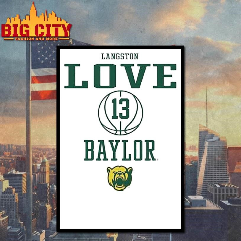 Langston Love Baylor Bears Shirt