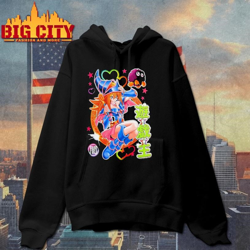 Large Adult Hot Topic Yu-Gi-Oh! Dark Magician Shirt