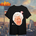 Large Marge Schott smoking Cincinnati Reds signature shirt