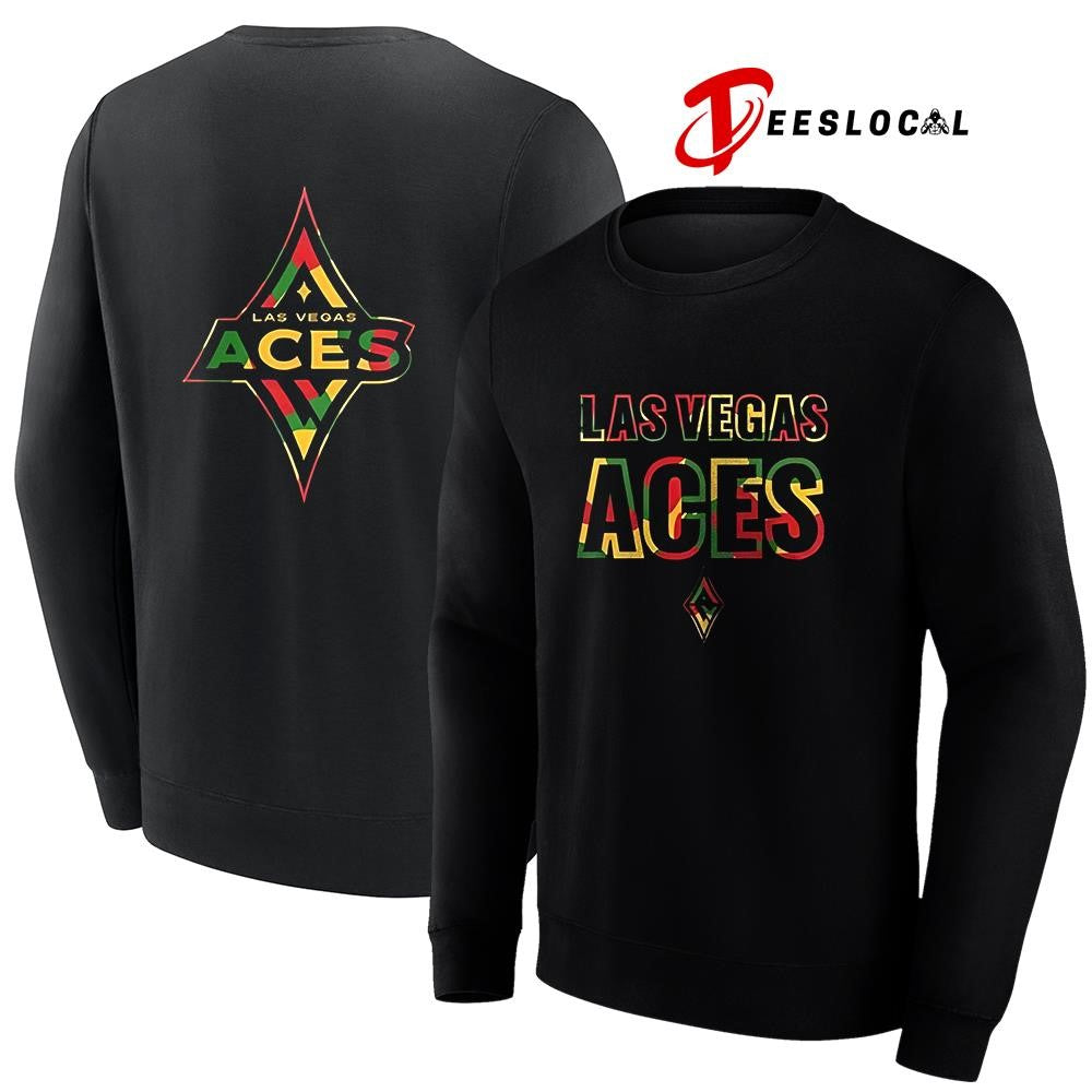 Las Vegas Aces Juneteenth logo shirt