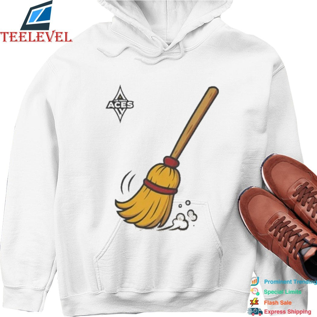 Las Vegas Aces Sweep Brooms T-shirts