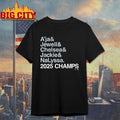 Las Vegas A’ja &amp; Jewell &amp; Chelsea &amp; Jackie &amp; Nalyssa 2025 Champs shirt