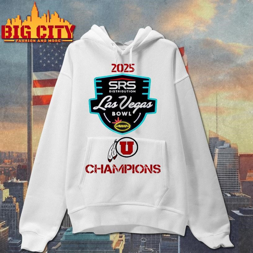 Las Vegas Bowl Champions 2025 Utah football Shirt
