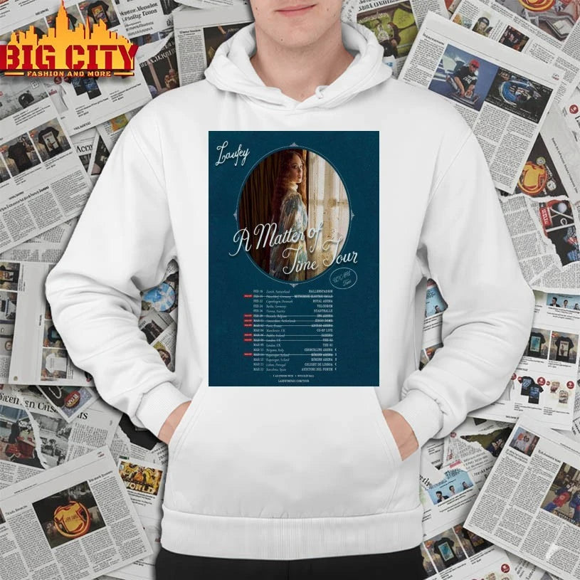 Laufey A Matter Of Time New Tour UK EU 2025 Poster shirt