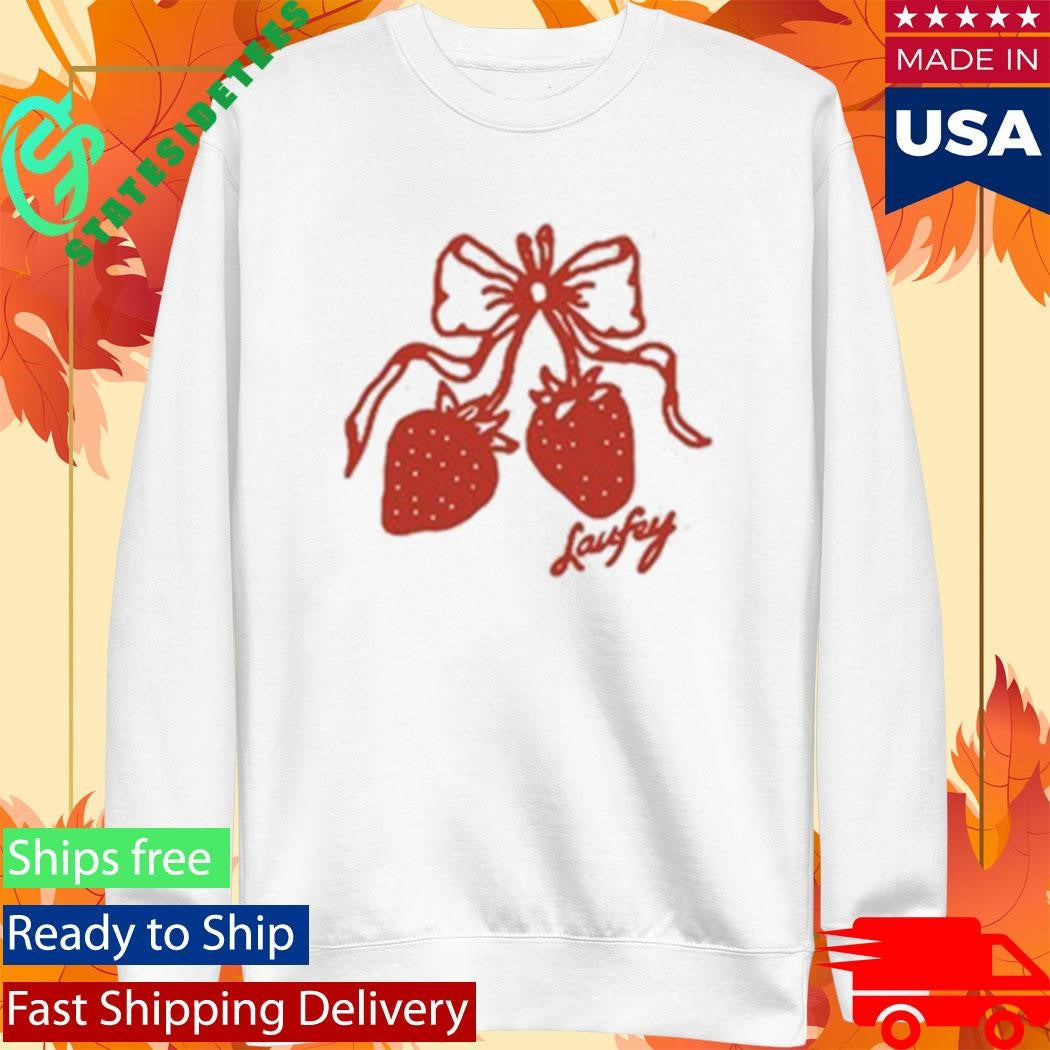 Laufey Strawberry Boatneck Shirt