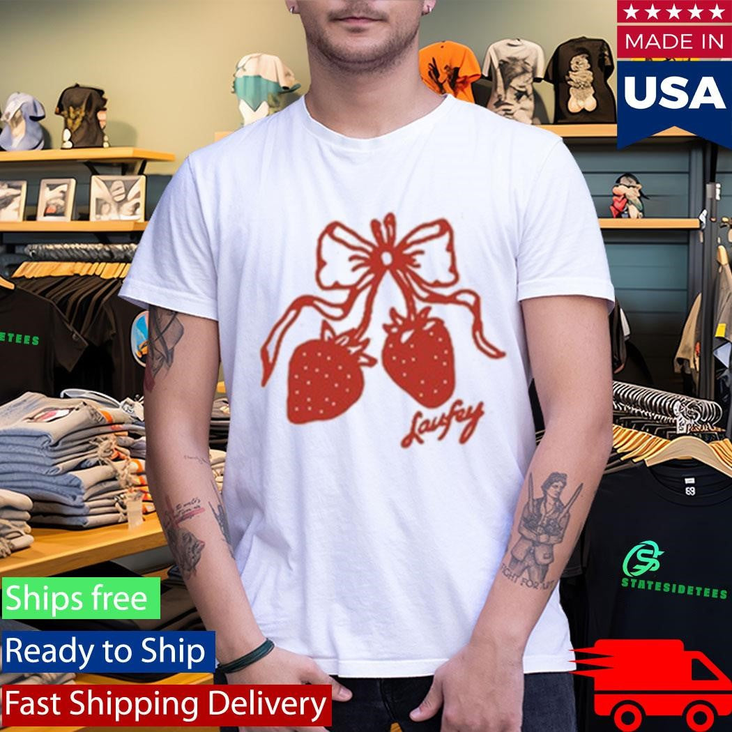 Laufey Strawberry Boatneck Shirt