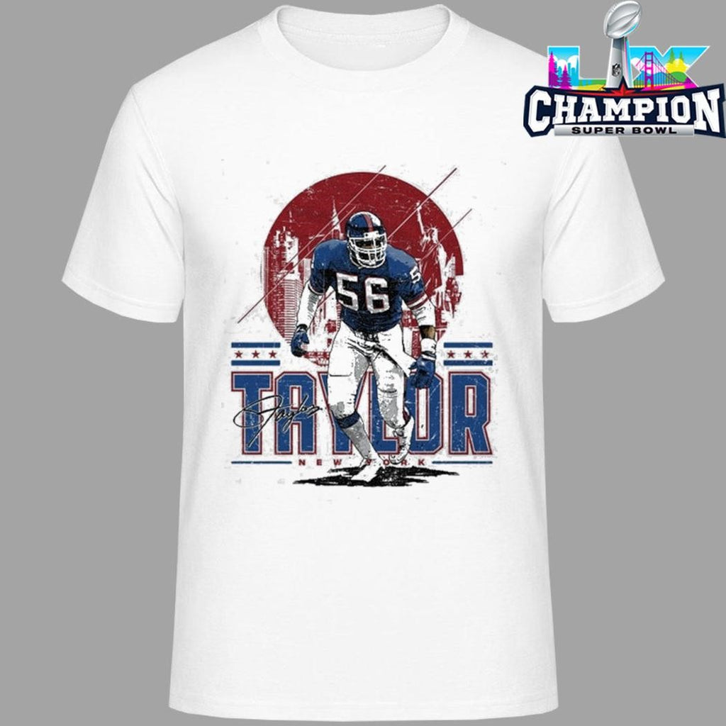 Lawrence Taylor New York Skyline Shirt