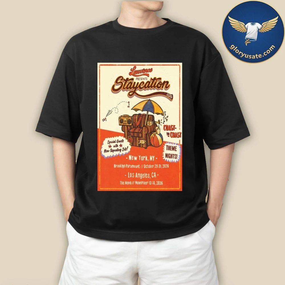 Lawrence the Band Tour 2026 Poster Shirt