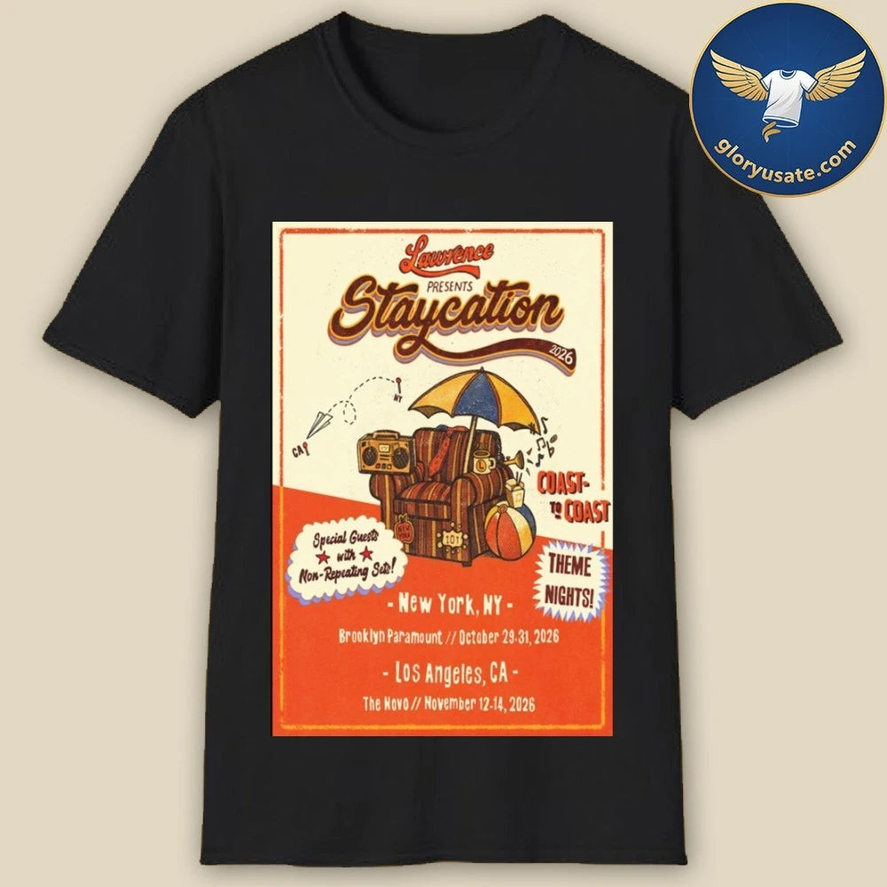 Lawrence the Band Tour 2026 Poster Shirt