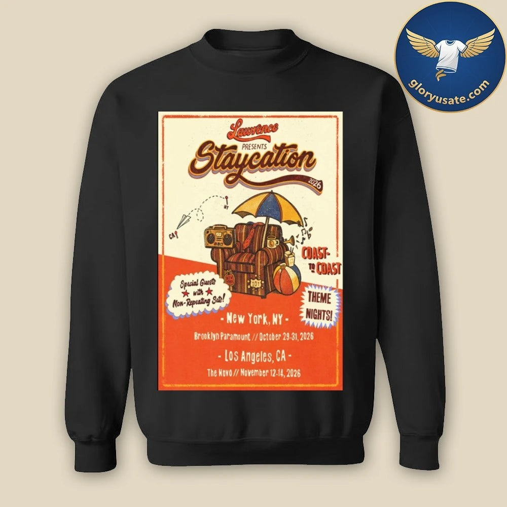 Lawrence the Band Tour 2026 Poster Shirt