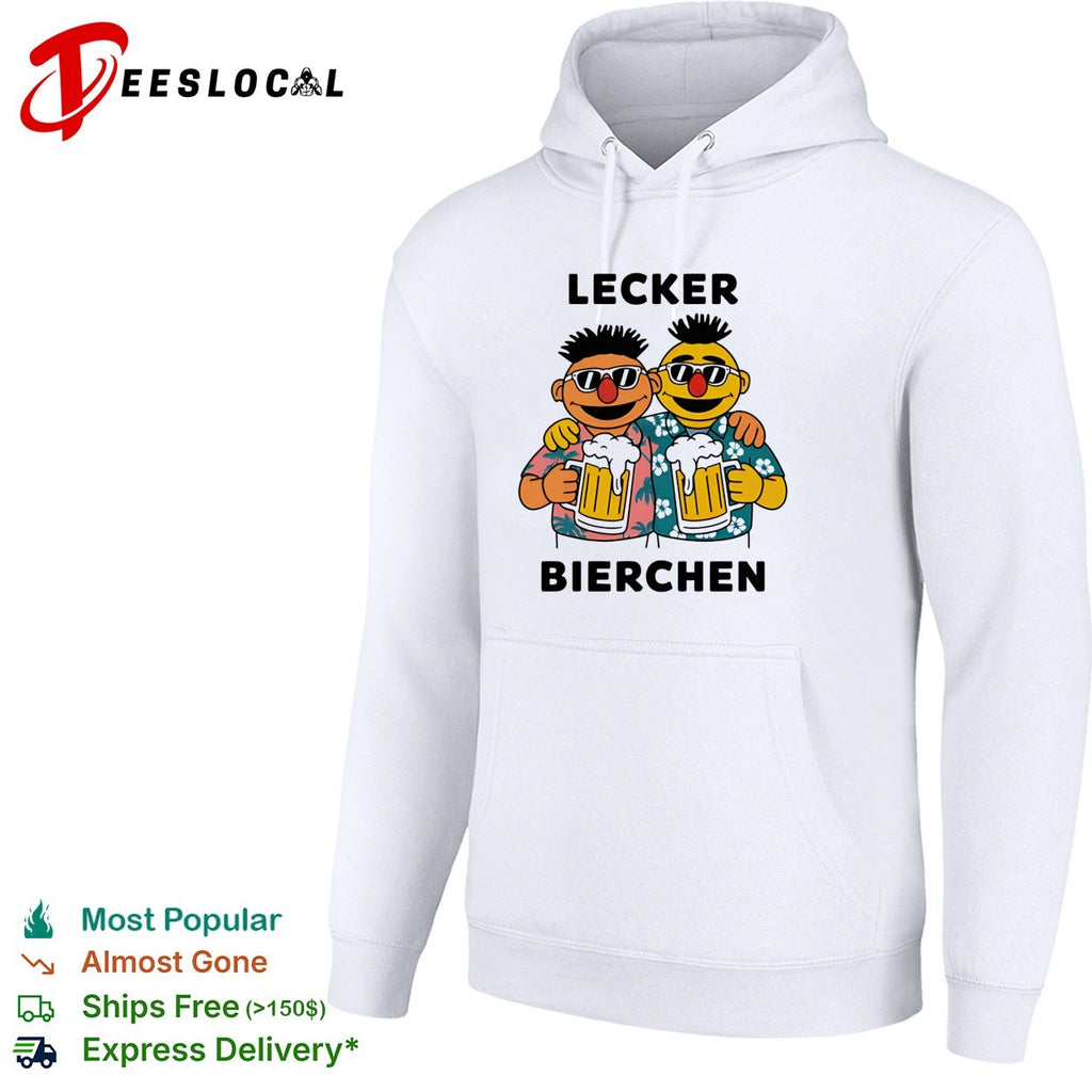 Lecker Bierchen cartoon duo beer shirt