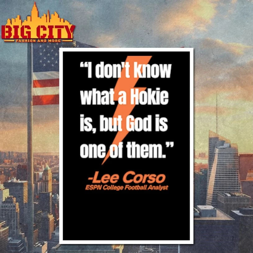 Lee Corso I Don’t Know What A Hokie Is But God Is One Them shirt