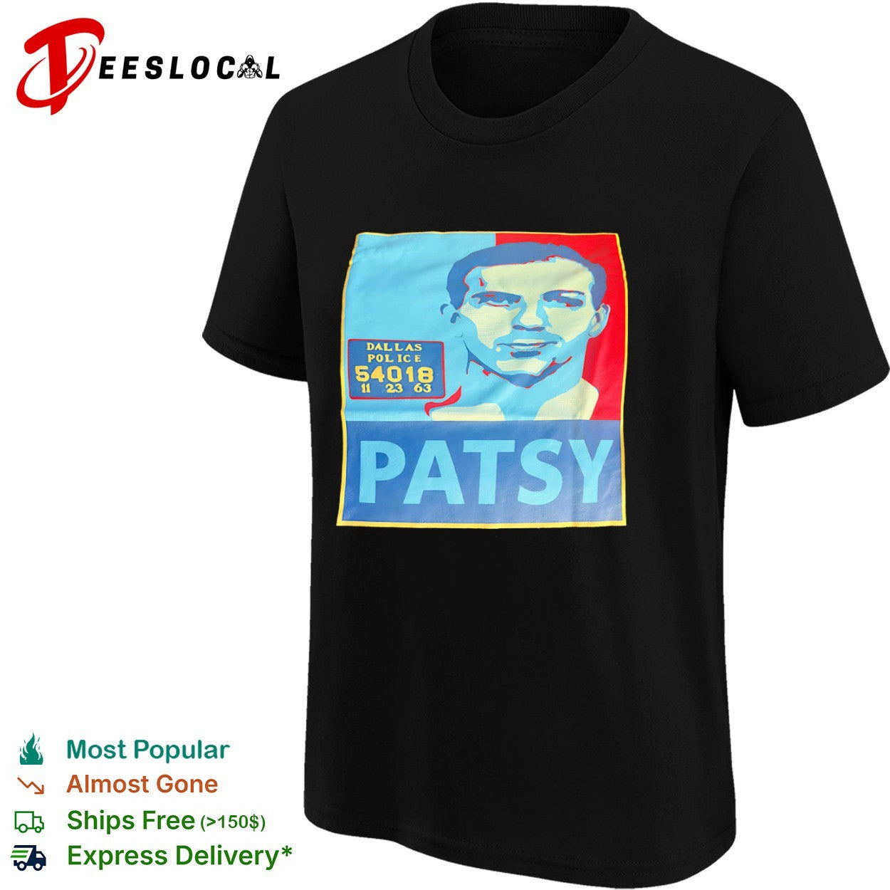 Lee Harvey Oswald Dallas Police shirt