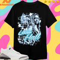 Leela Hall Black And Blue Lh Shirts