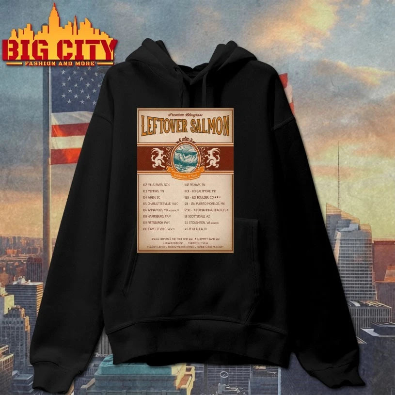 Leftover Salmon Tour 2025 Poster shirts
