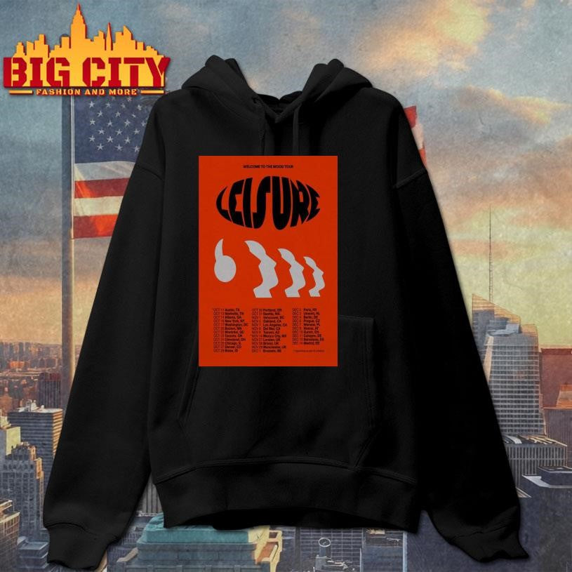 Leisure Band Welcome To The Mood Tour 2025 Poster Shirt