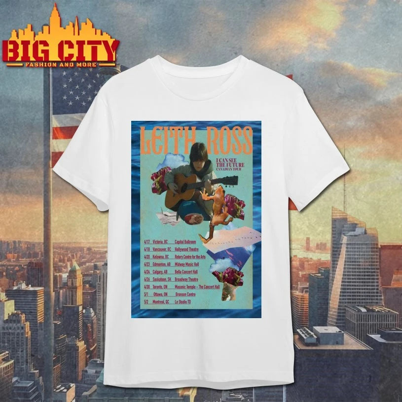 Leith Ross I Can See The Future Canada Tour Poster Shirt