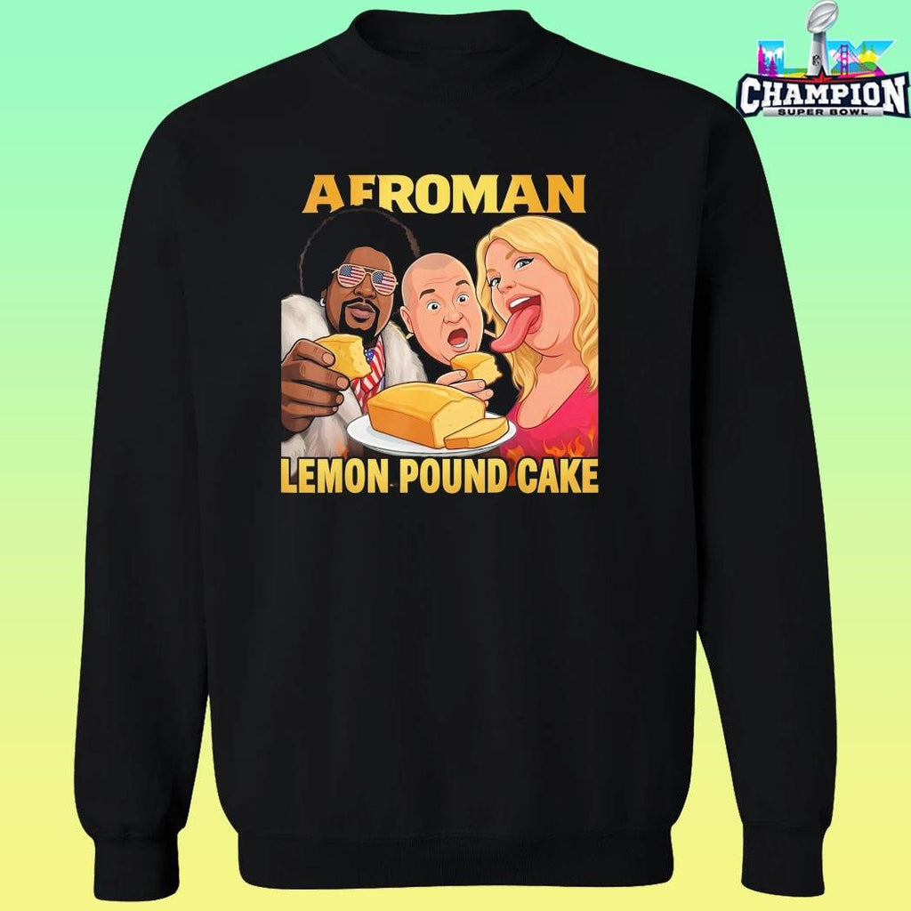 Lemon Pound Cake Afroman Lemon Pound Cake Shirt