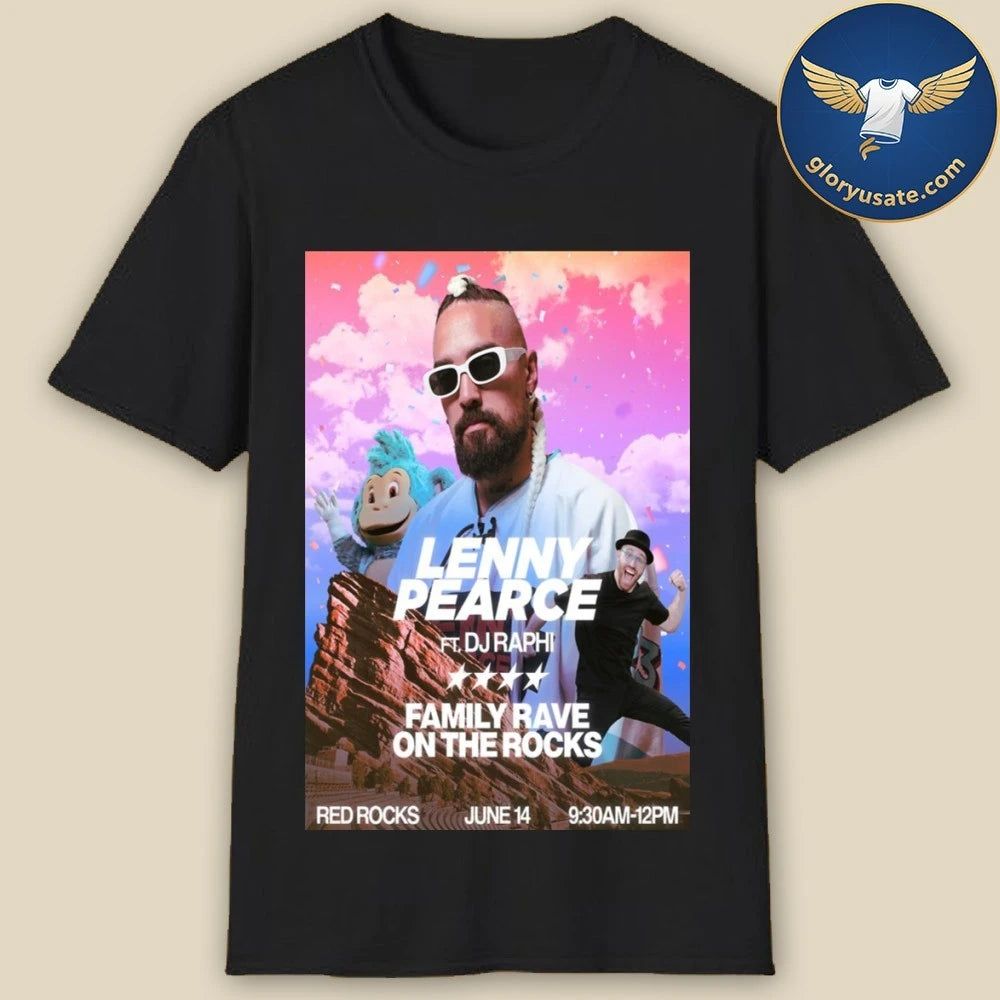 Lenny Pearce Jun 14 2026 Red Rocks Amphitheatre Morrison CO Poster Shirt