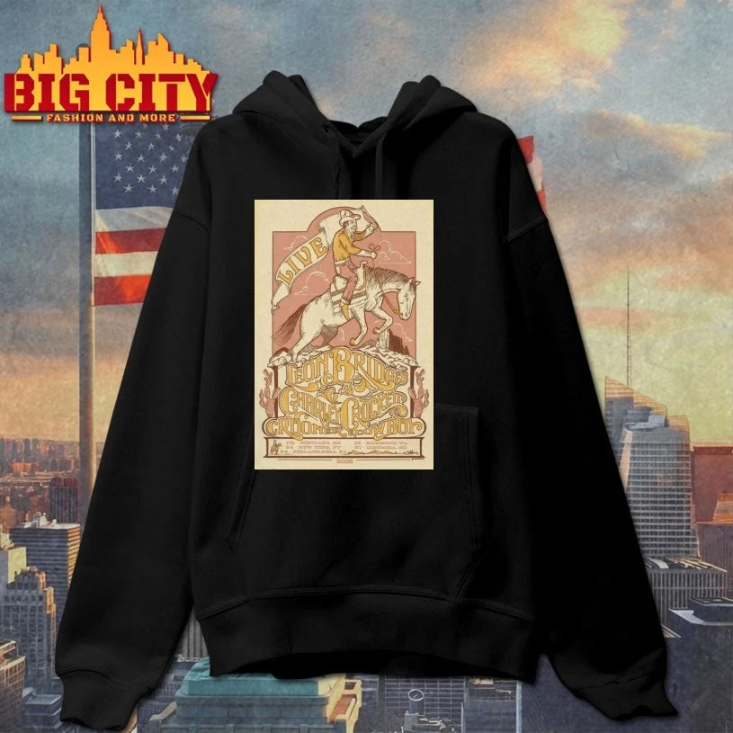 Leon Bridges &amp; Charley Crockett Sept 4 2025 New York NY Poster shirt