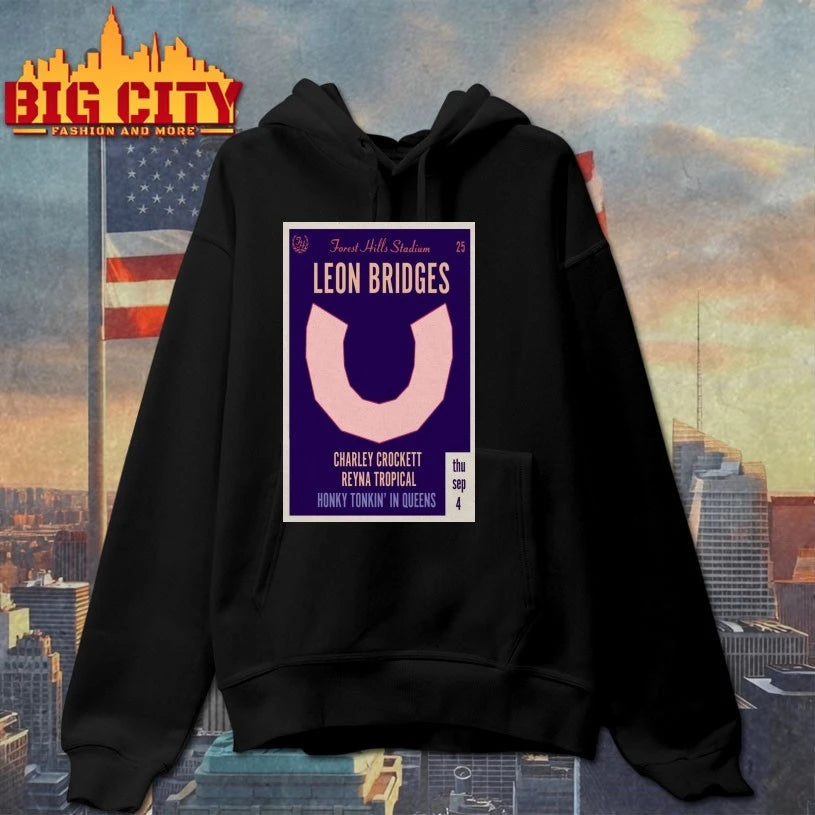 Leon Bridges Sept 4 2025 Reyna Tropical Poster shirt
