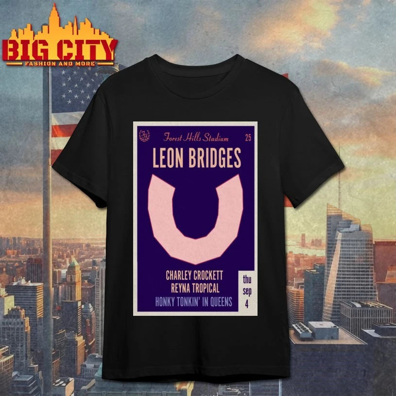 Leon Bridges Sept 4 2025 Reyna Tropical Poster shirt