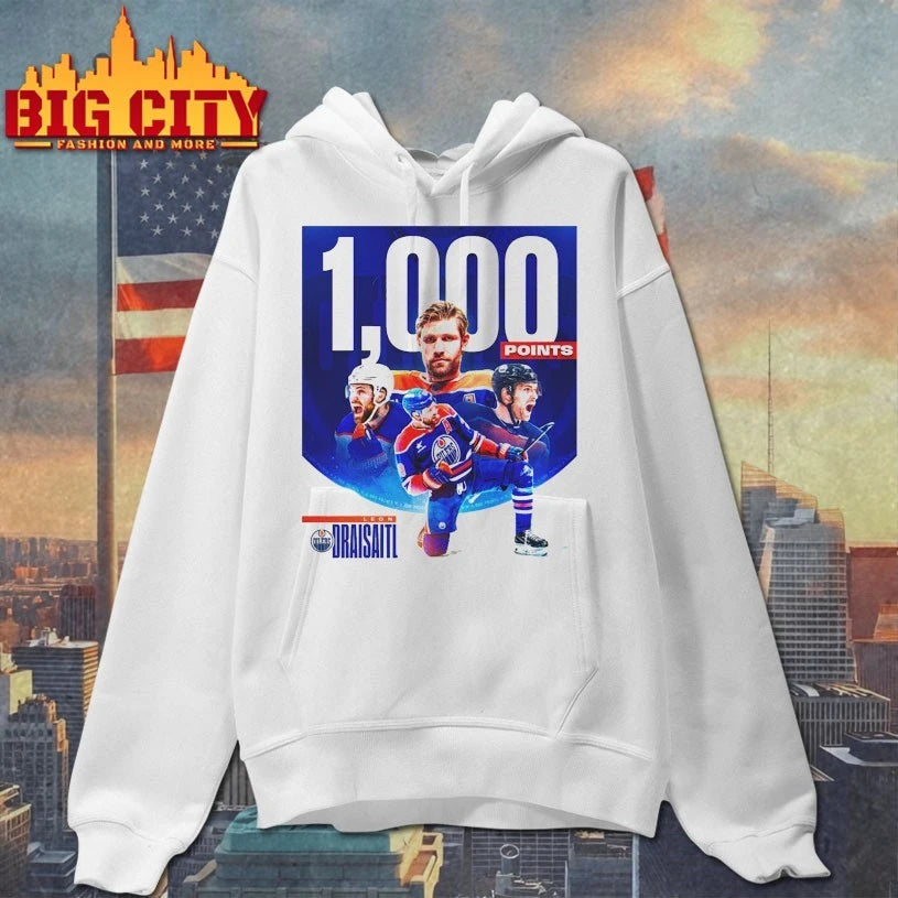 Leon Draisaitl The Legend Of Drai 1,000 Points Shirt