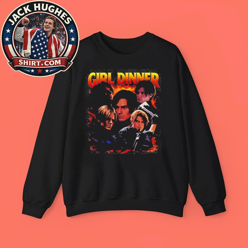Leon Kennedy Girl Dinner Women Shirt