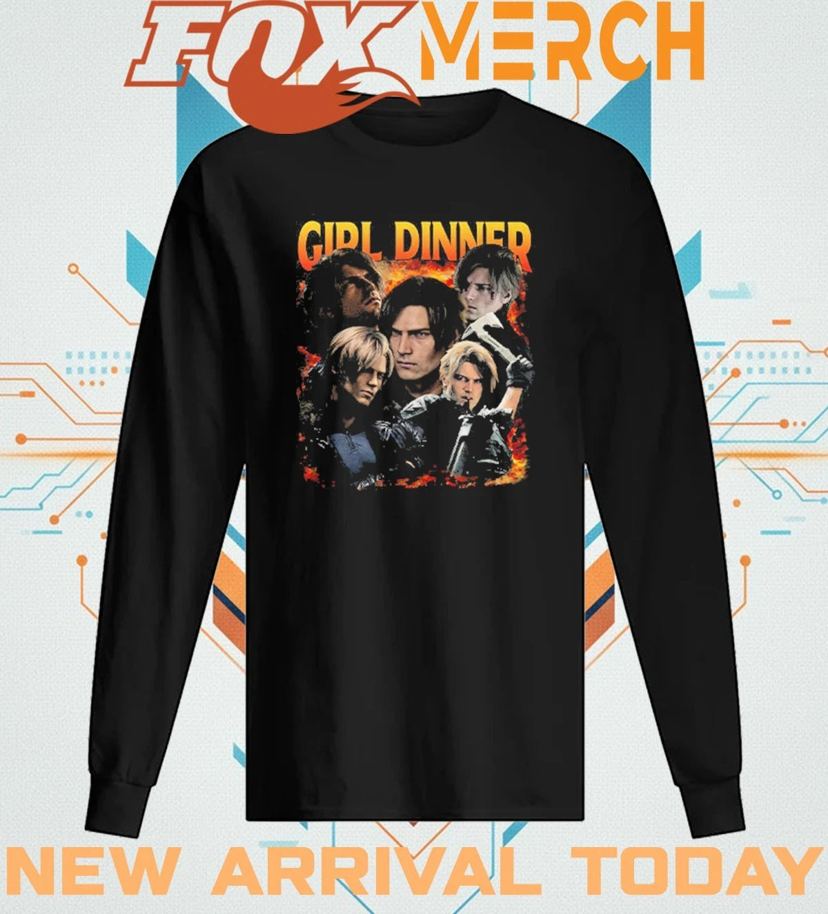 Leon Kennedy Girl Dinner t-shirt