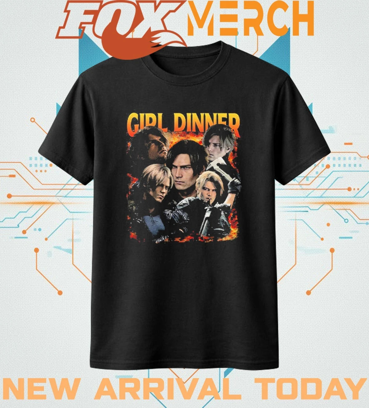 Leon Kennedy Girl Dinner t-shirt