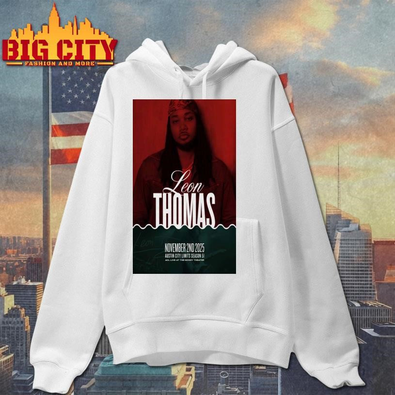 Leon Thomas Austin, Texas Tour Nov 02 2025 Poster Shirt