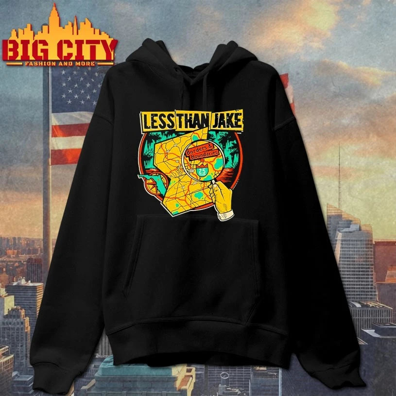Less Than Jake Borders and Boundaries Anniversary Graphic shirt