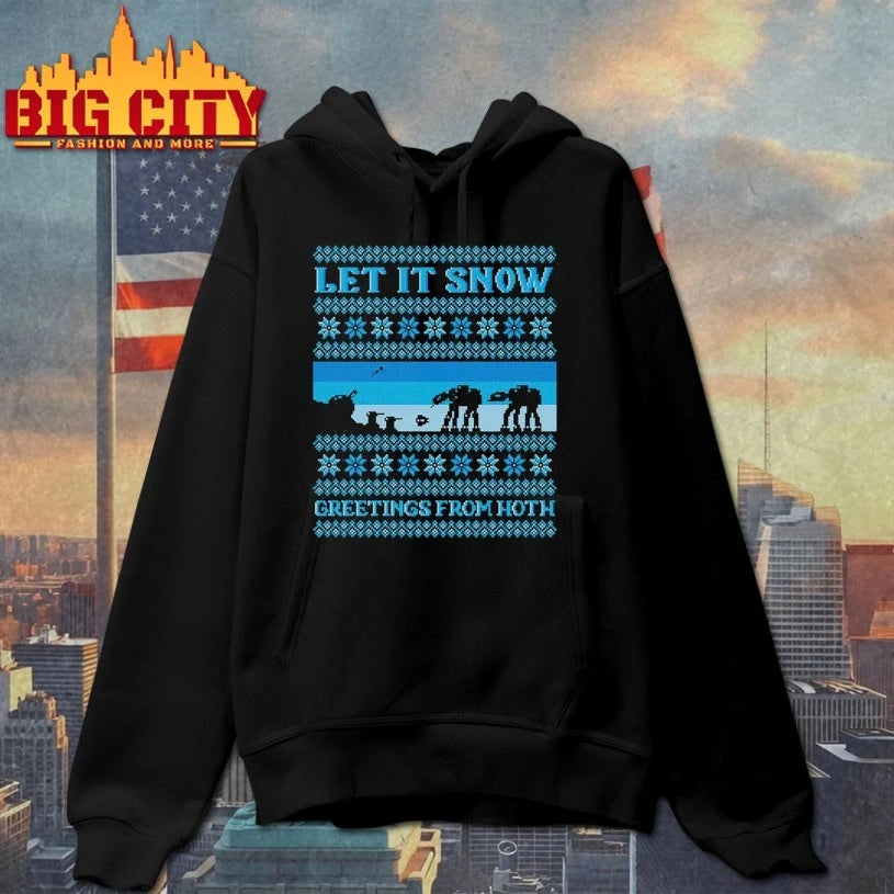 Let It Snow Greetings From Hoth ugly christmas shirt